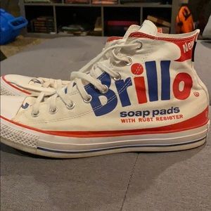 Men’s Brillo Converse All Stars Andy Warhol 11